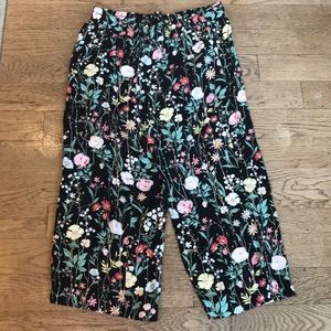 LOFT elastic floral pant.